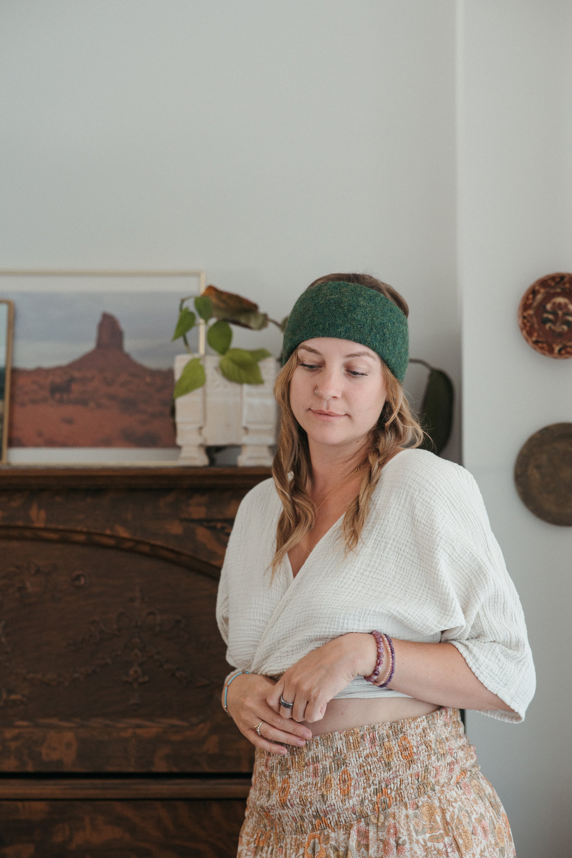 POKOLOKO Baby Alpaca Headband #color_woodland_headband