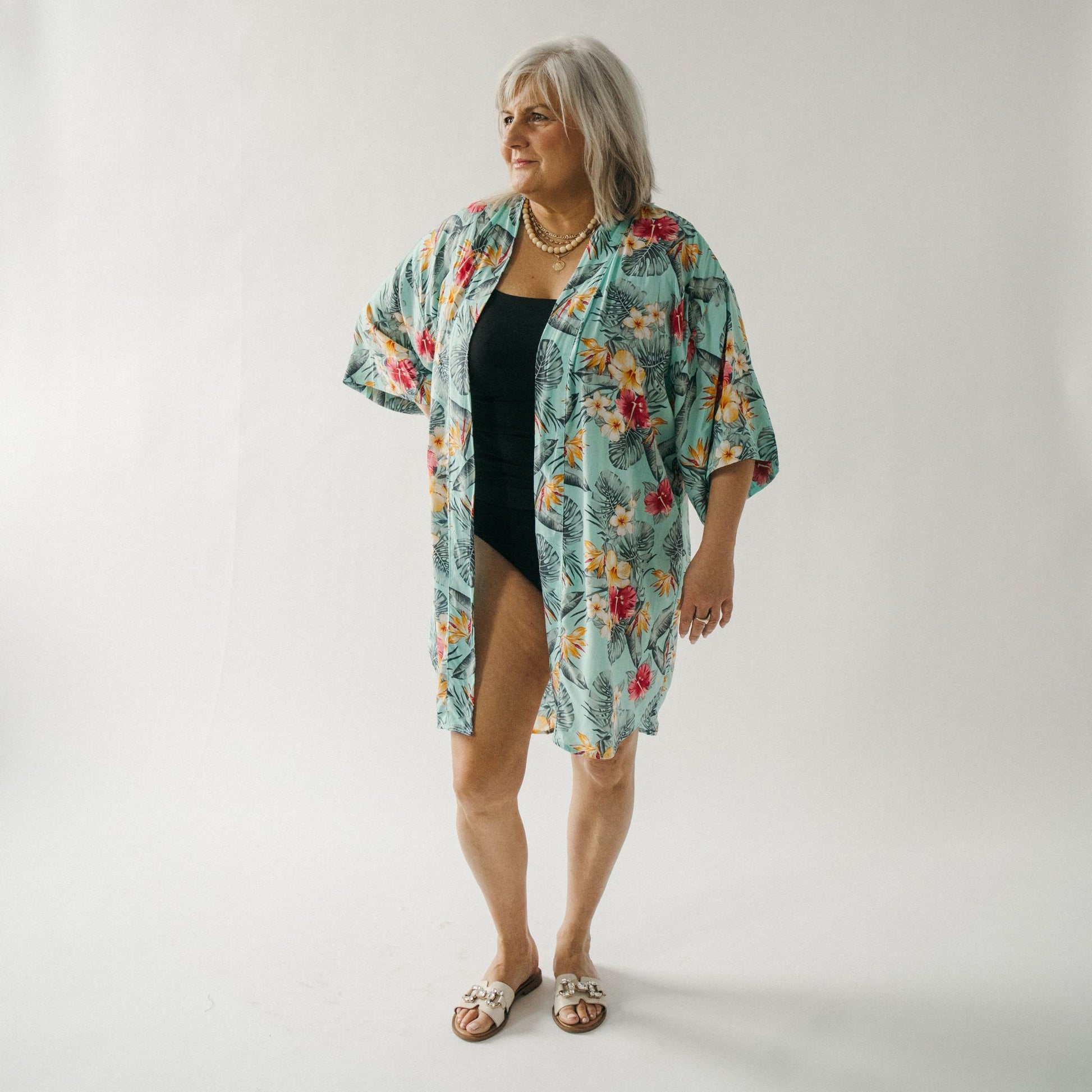 POKOLOKO Ubud Cover-Up #color_tropical-aqua