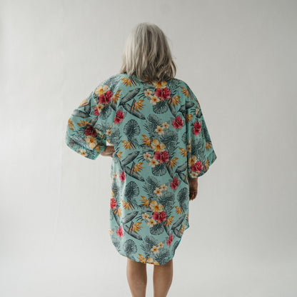 POKOLOKO Ubud Cover-Up #color_tropical-aqua