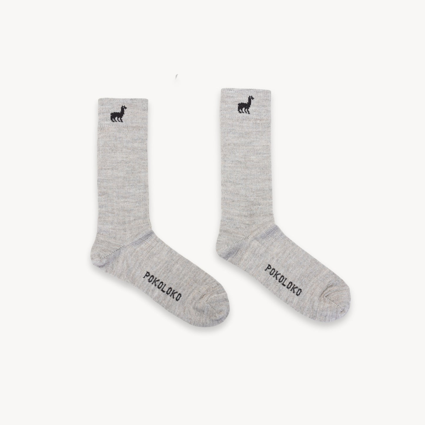 POKOLOKO Everyday Alpaca Socks #color_sand