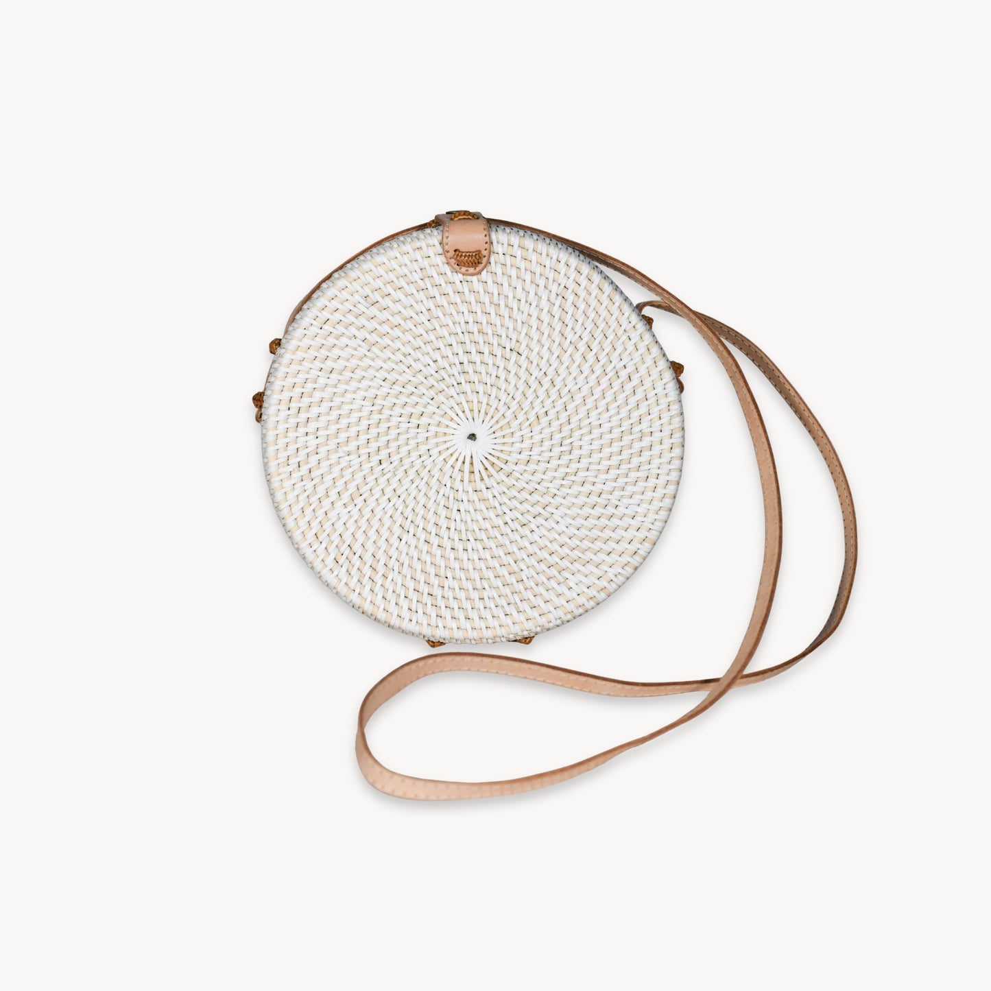 POKOLOKO Circle Bali Bag #color_bali-bag-white-cream