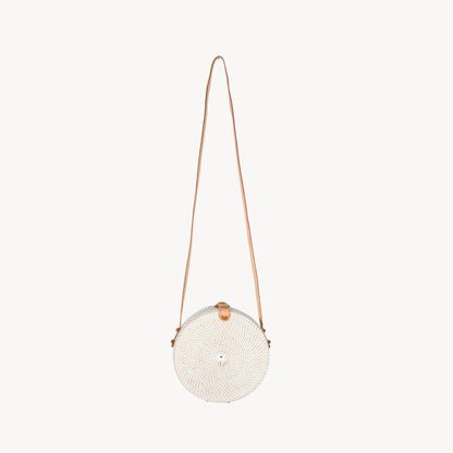 POKOLOKO Circle Bali Bag #color_bali-bag-white-cream