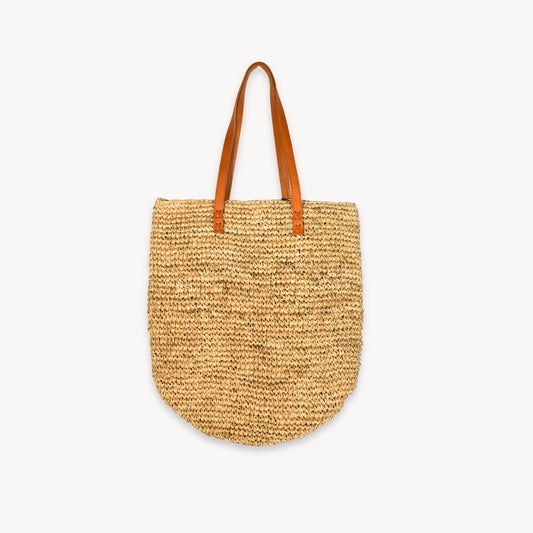 POKOLOKO Raffia Bag #color_natural