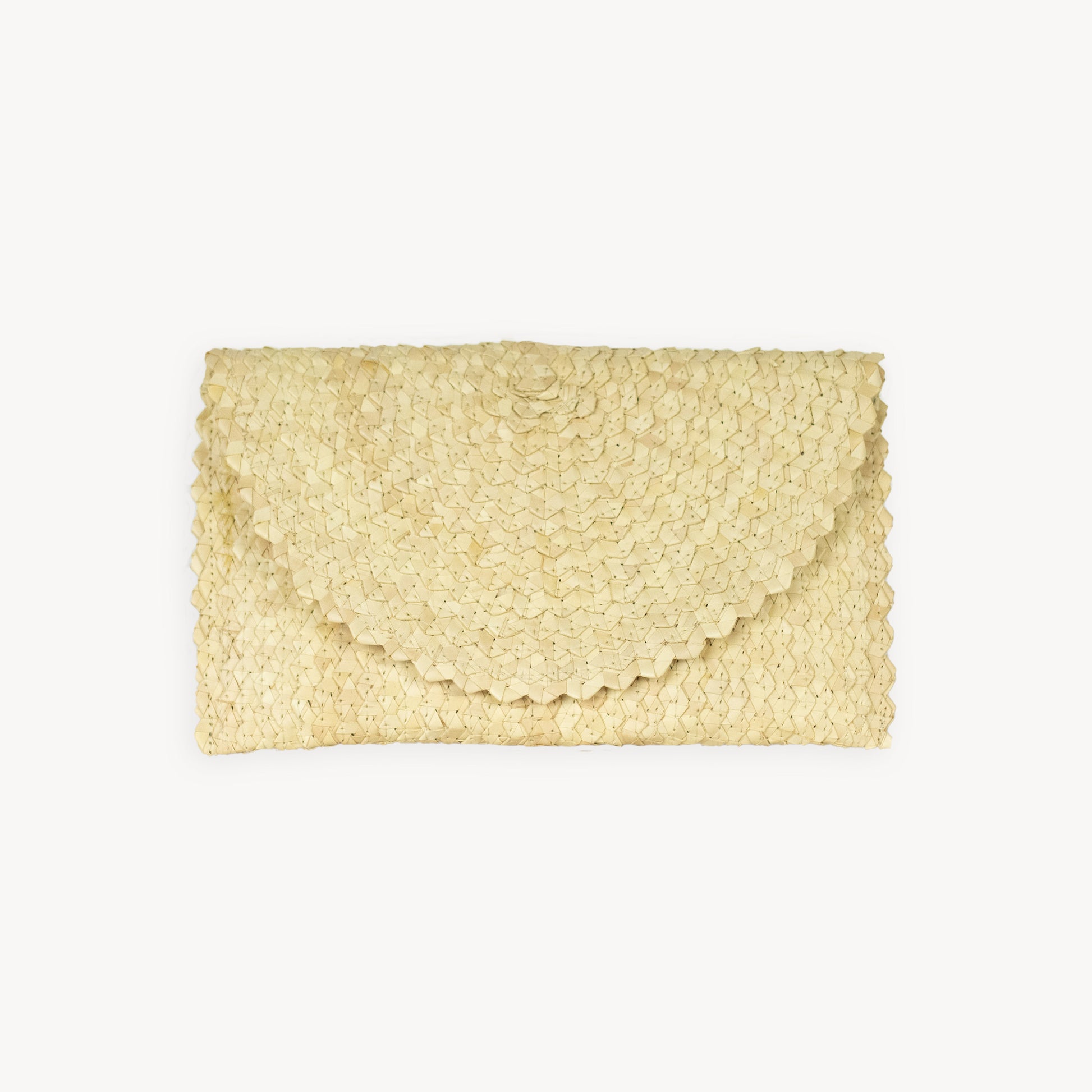POKOLOKO Palm Leaf Clutch #color_palm-leaf
