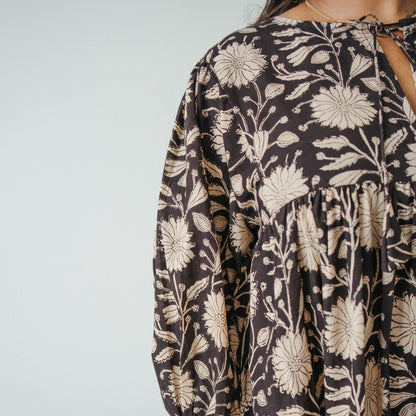POKOLOKO Mira Mini Dress #color_night-flower