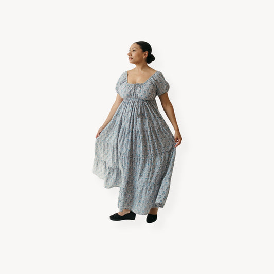 POKOLOKO Tara Maxi Dress #color_megha-grey