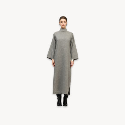 City Collection High Neck Dress