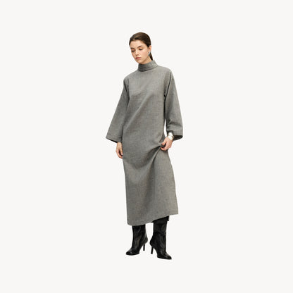City Collection High Neck Dress