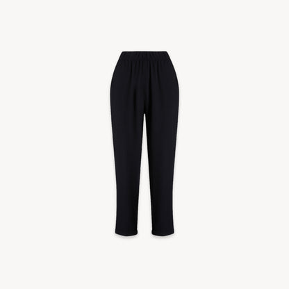 Flat Black Slouchy Pants