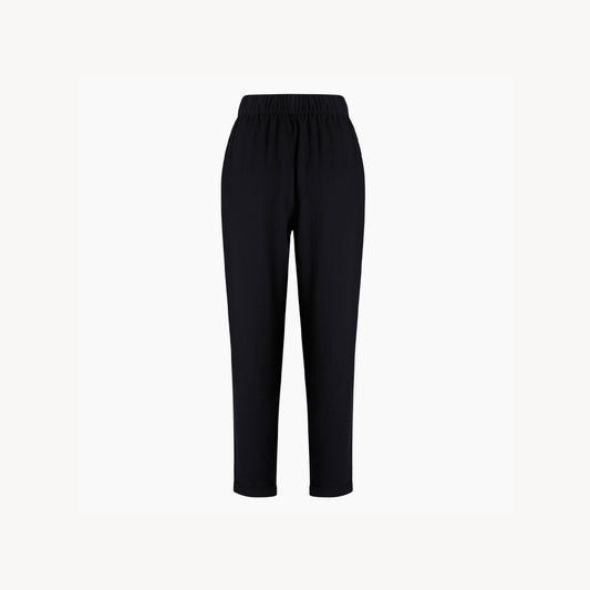 Flat Black Slouchy Pants