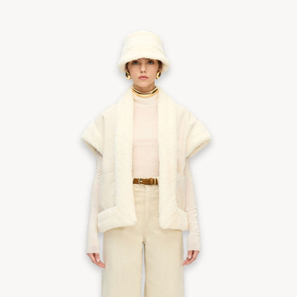 Herringbone Sherpa Vest