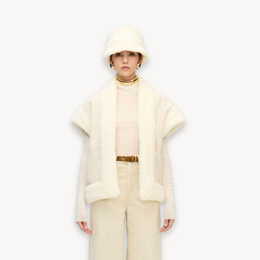 Herringbone Sherpa Vest