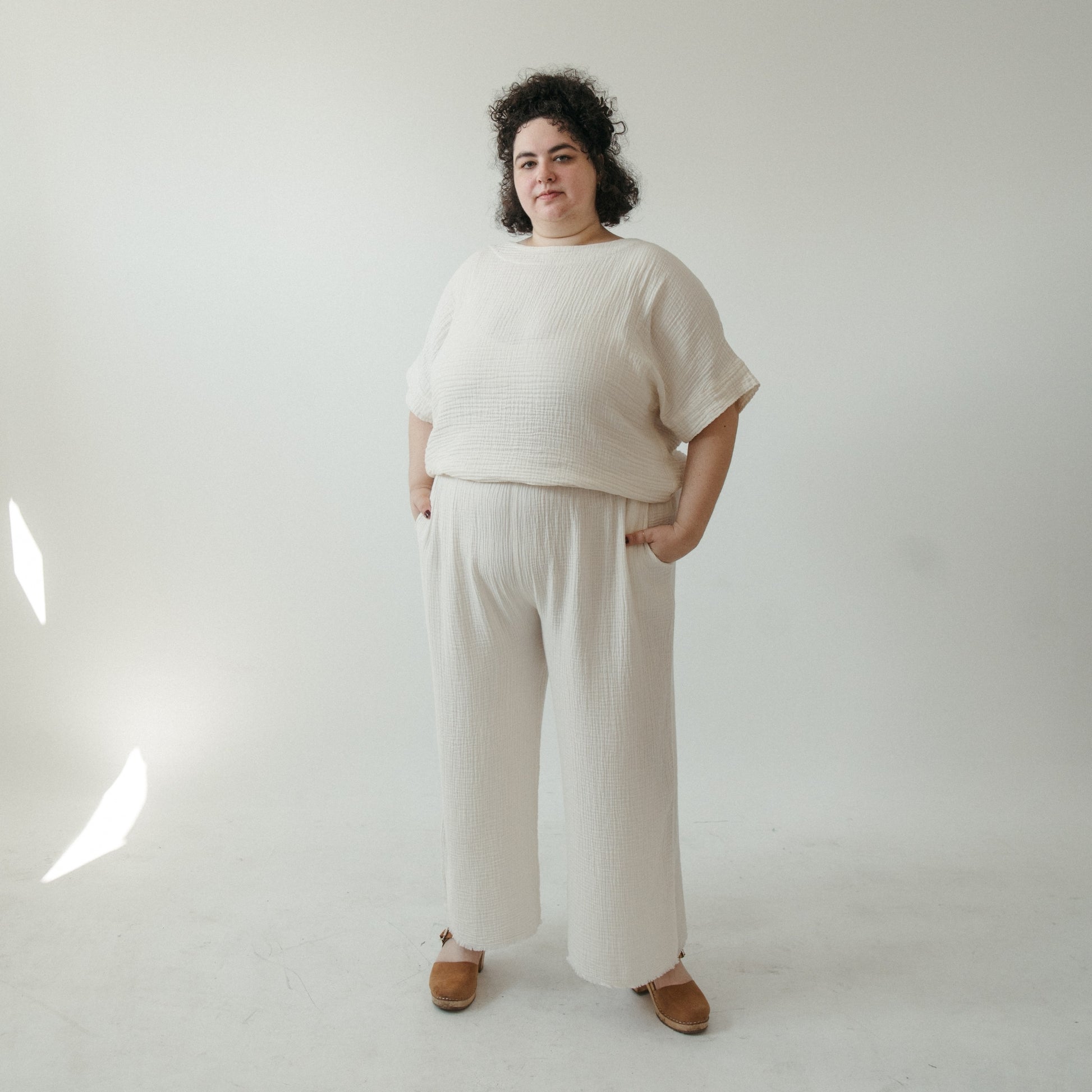 POKOLOKO Crinkle Boat Top Plus #color_crinkle-cream