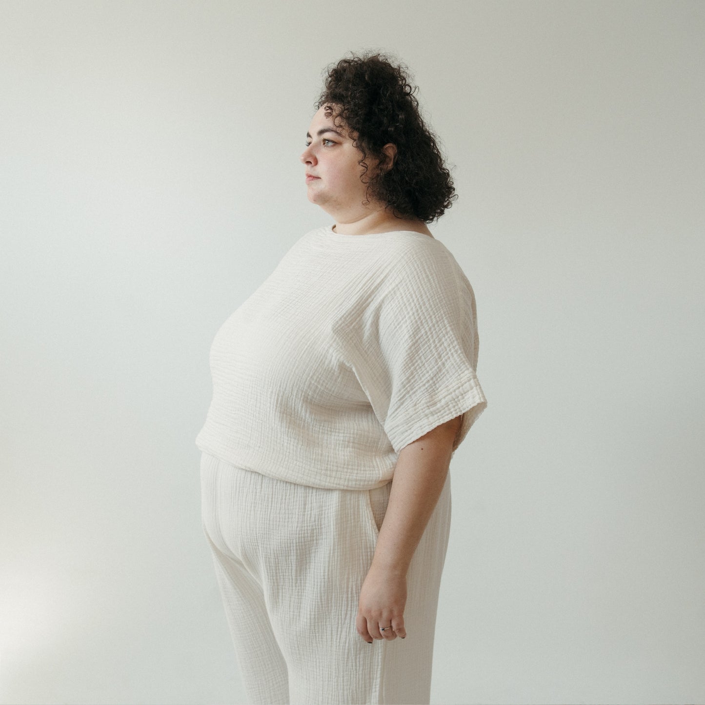 POKOLOKO Crinkle Boat Top Plus #color_crinkle-cream