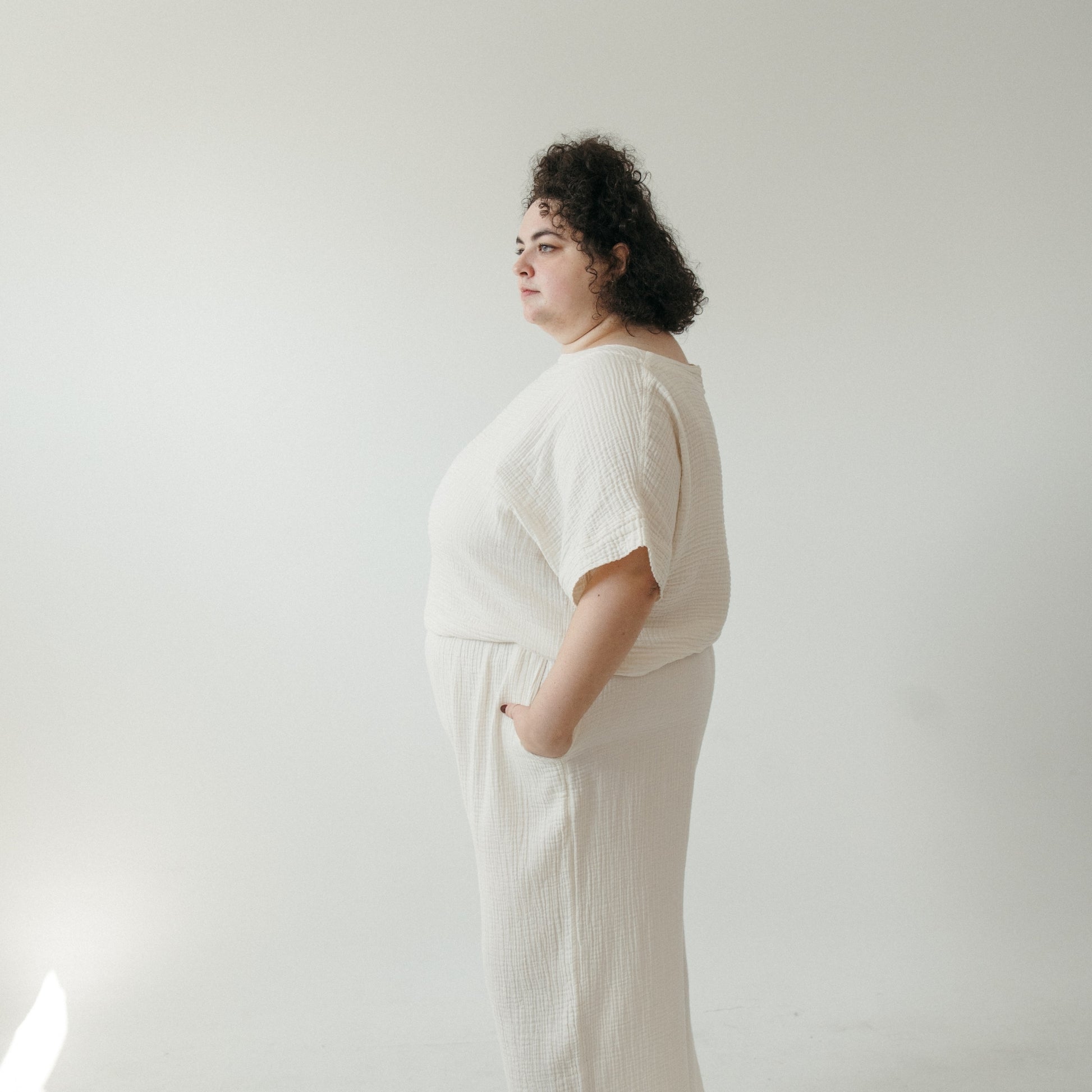 POKOLOKO Crinkle Boat Top Plus #color_crinkle-cream