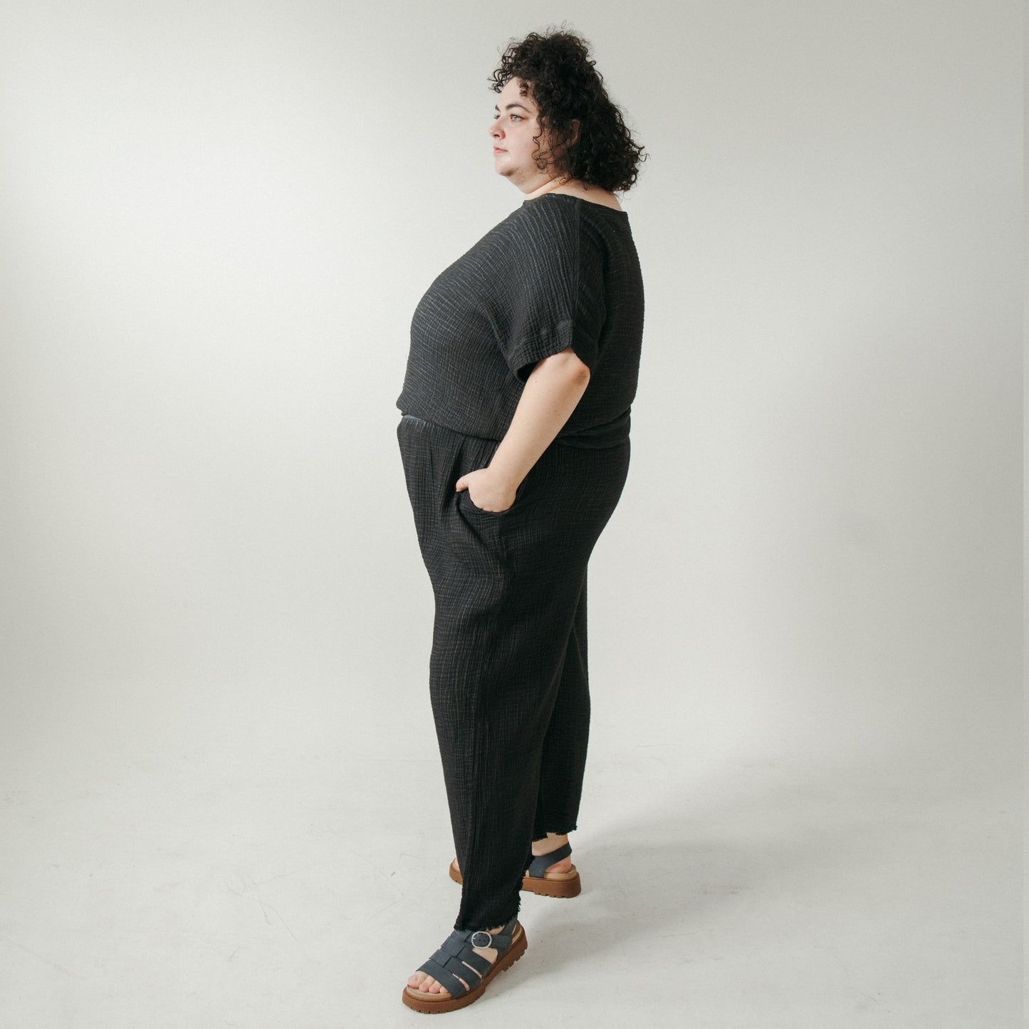 POKOLOKO Crinkle Boat Top Plus #color_crinkle-black