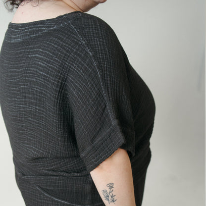 POKOLOKO Crinkle Boat Top Plus #color_crinkle-black