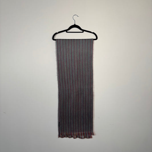 Reb/Blue Stripe Scarf