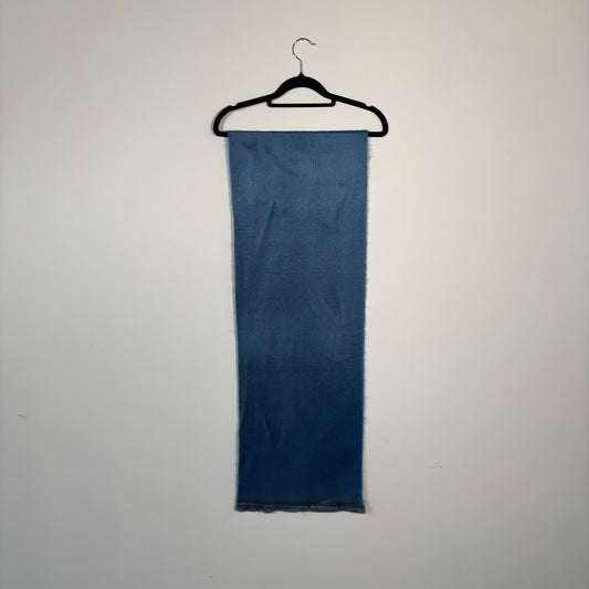 Solid Blue Scarf