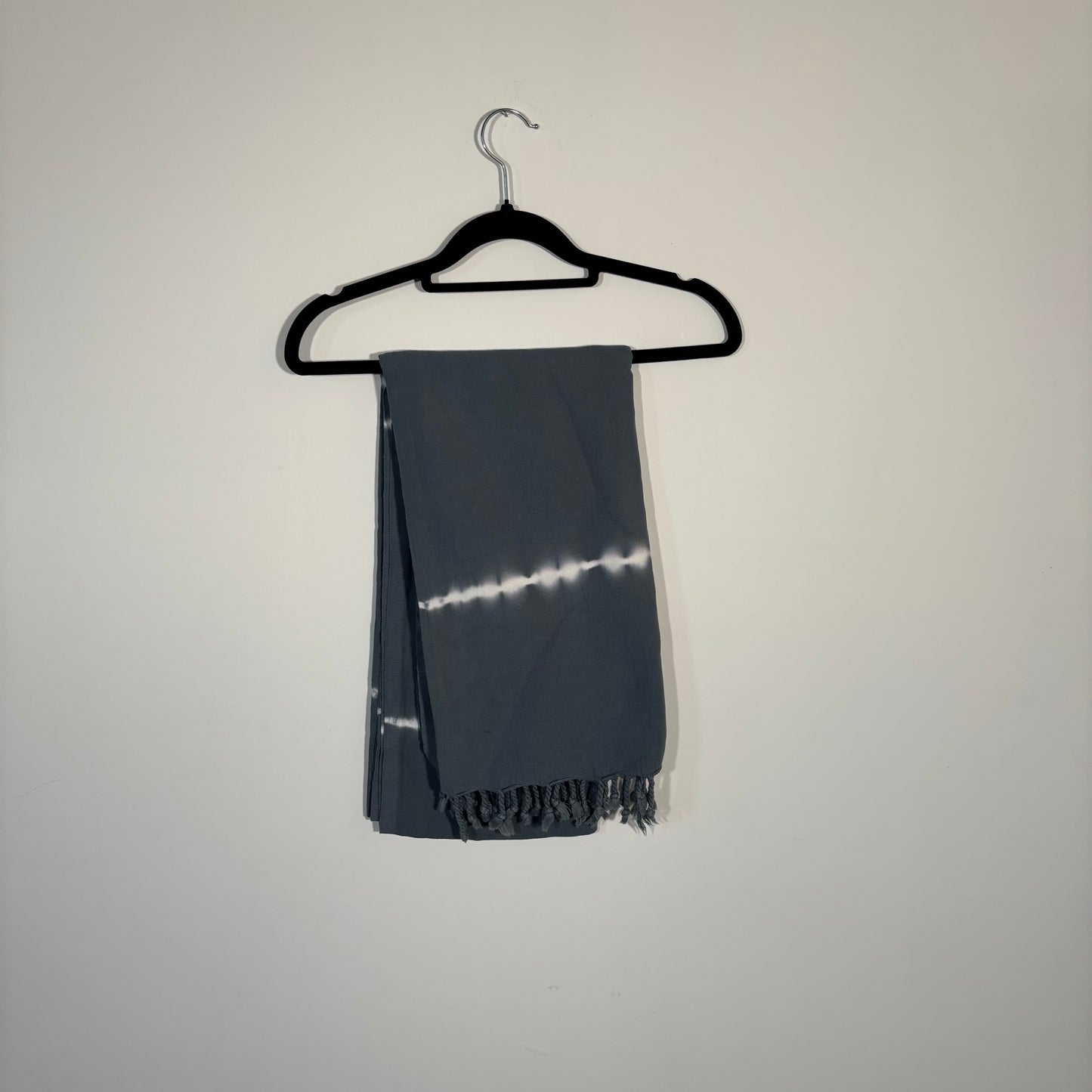 Blue Tie Dye Bath Towel