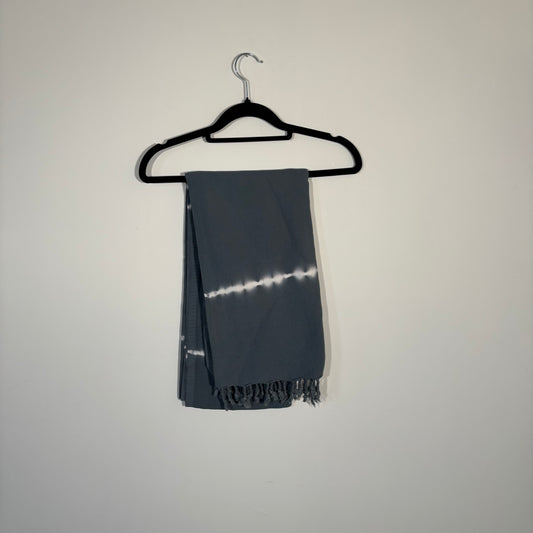 Blue Tie Dye Bath Towel