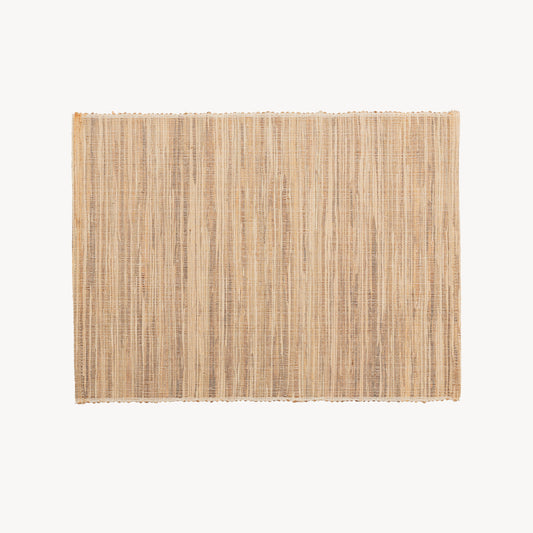 POKOLOKO Hyacinth Placemat - 4 Pack #color_Natural-Hyacinth