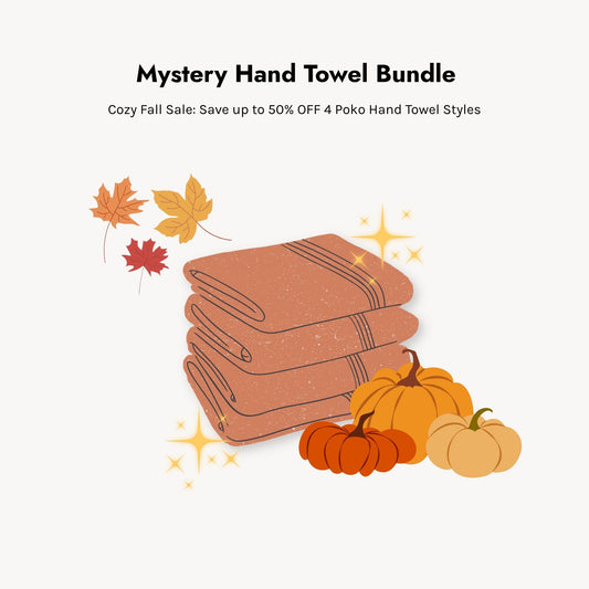 Coffret Mystère Serviettes à Main Poko