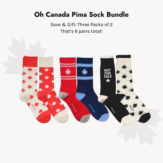 Oh Canada Pima Sock Bundle
