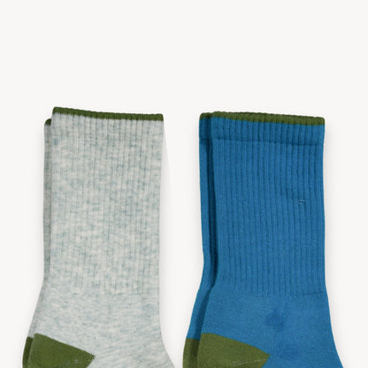 POKOLOKO Heel Toe Socks - Pack of 2 #color_sour-pickle