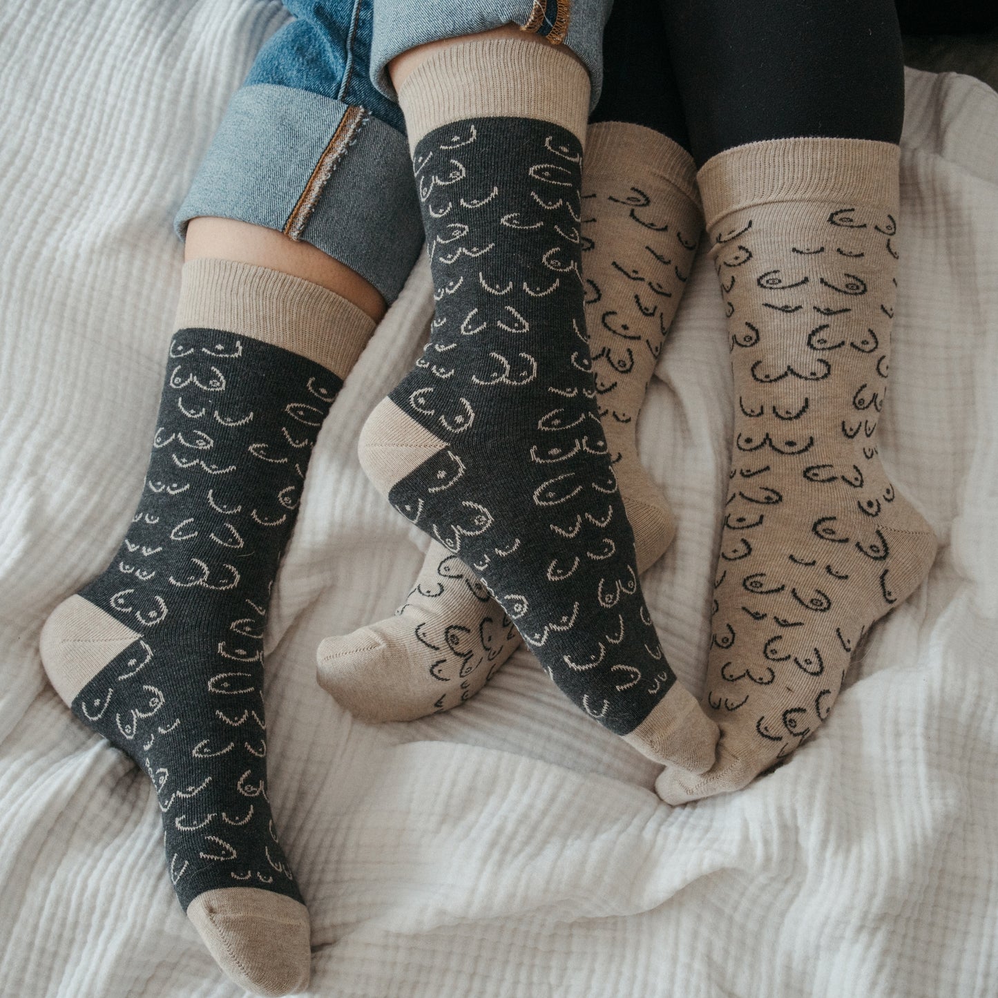 Boobie Pima Socks - Pack of 2