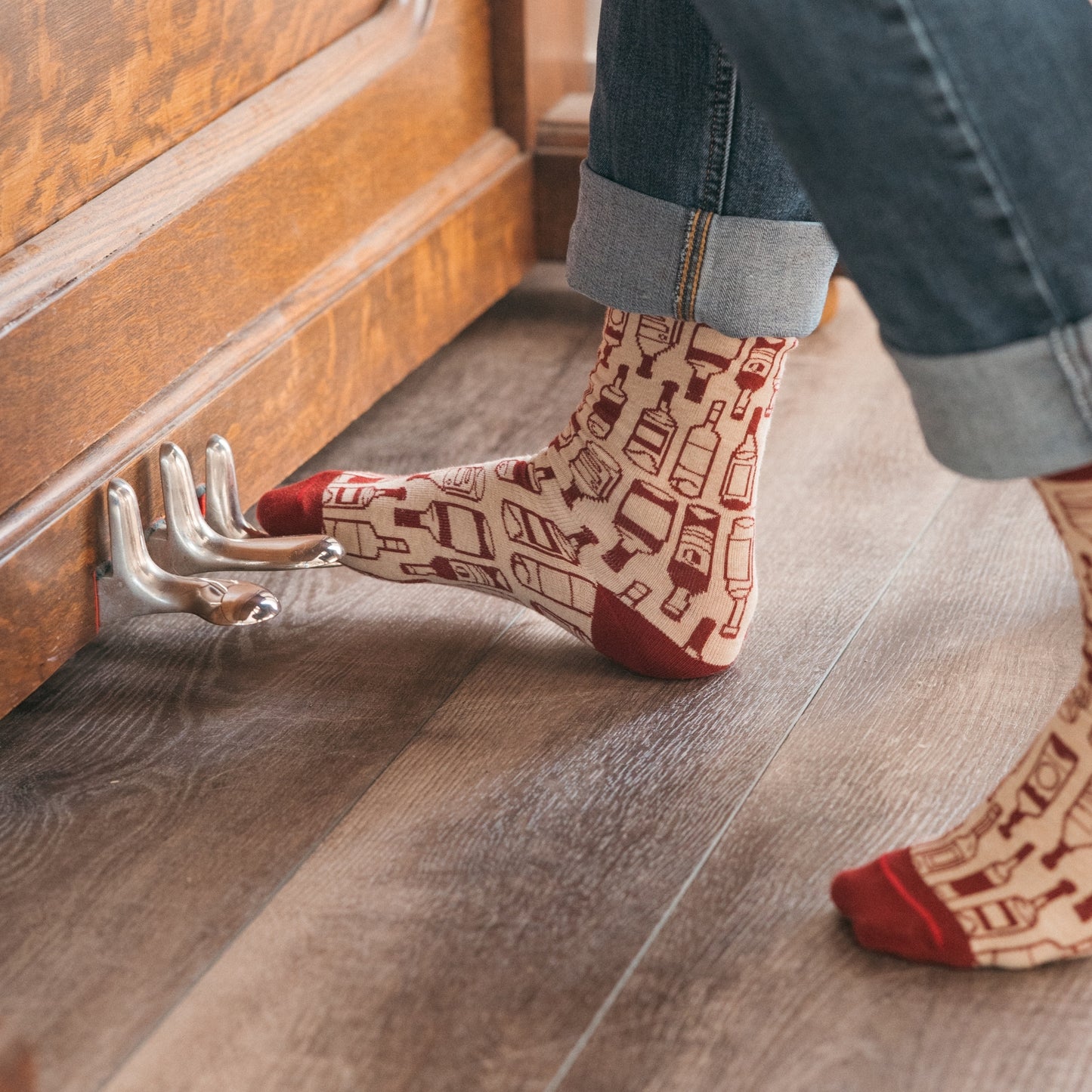 More Wine Pima Socks - Pack of 2