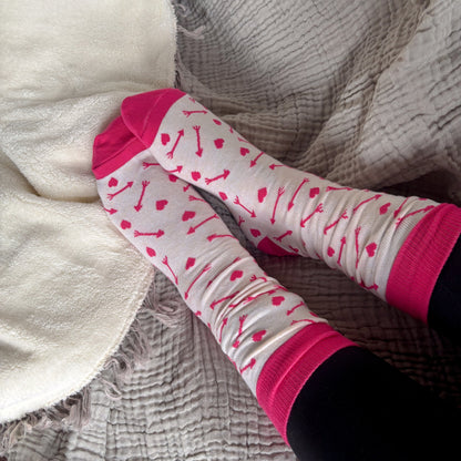 Hearts & Arrows Pima Socks - Pack of 2