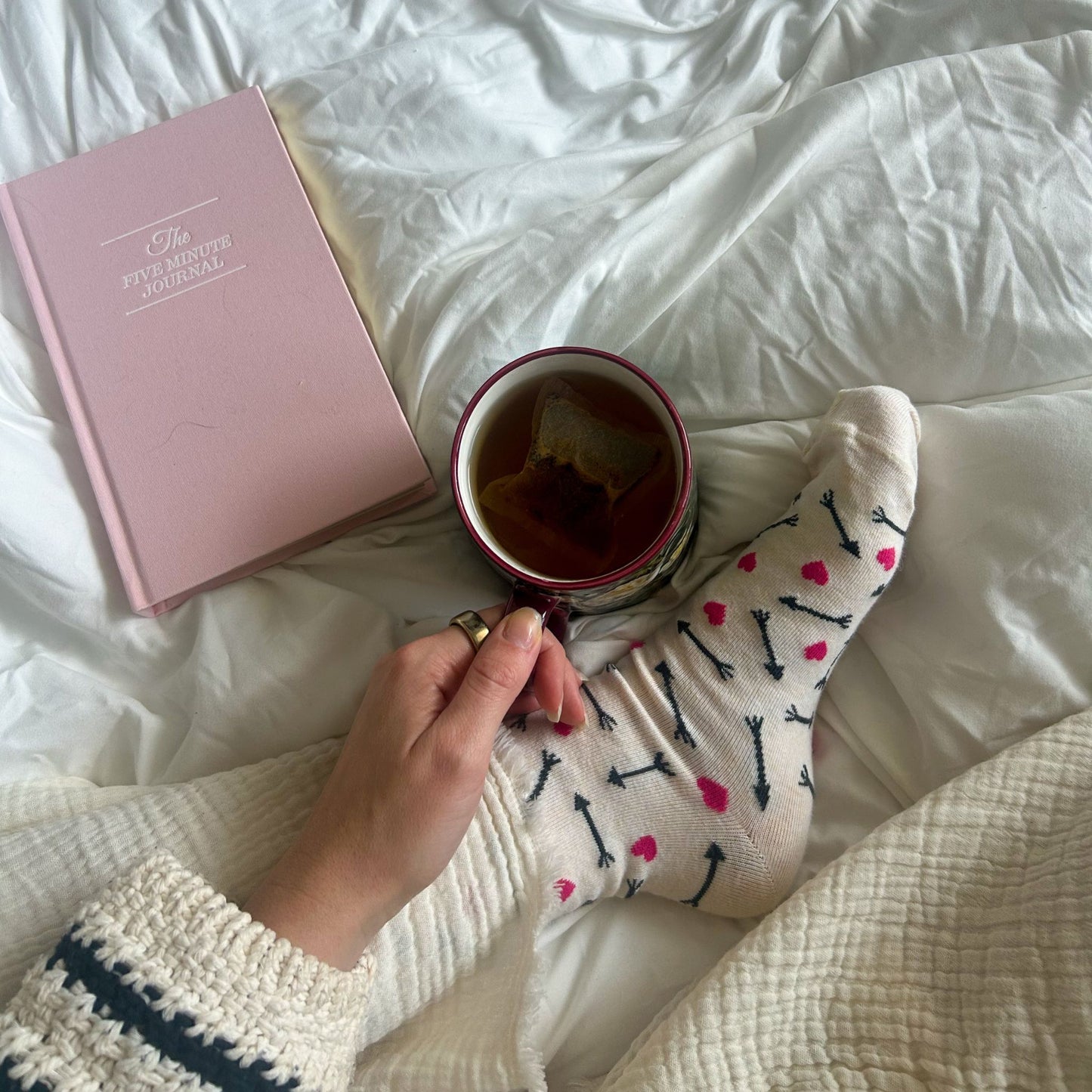 Hearts & Arrows Pima Socks - Pack of 2