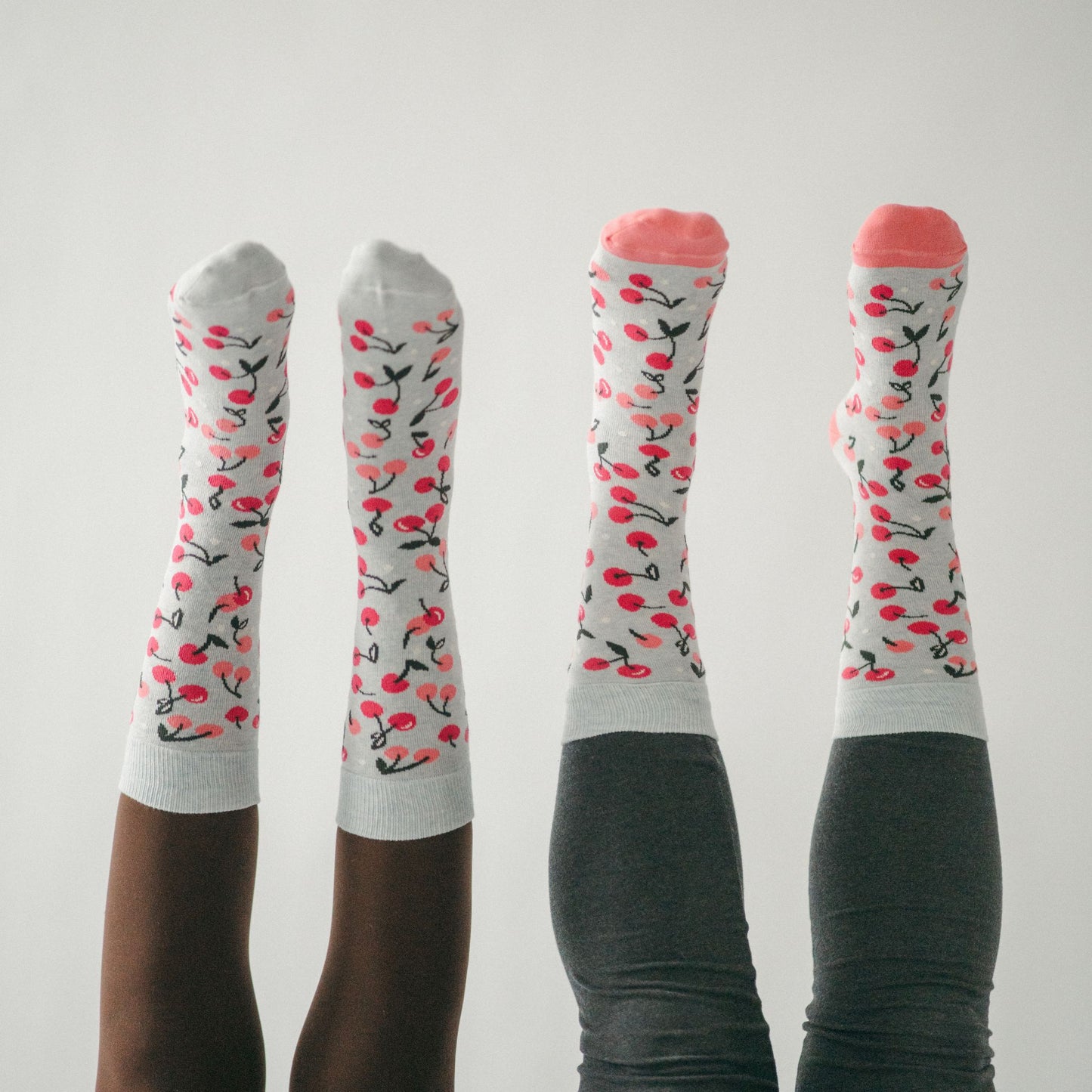 Cherry Pima Socks - Pack of 2