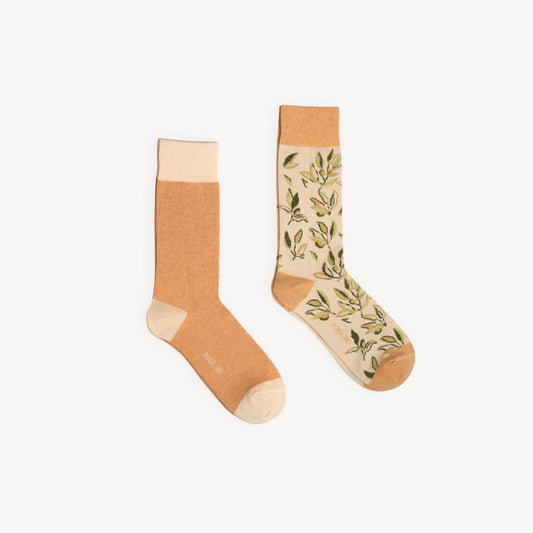 Olives Pima Socks - Pack of 2