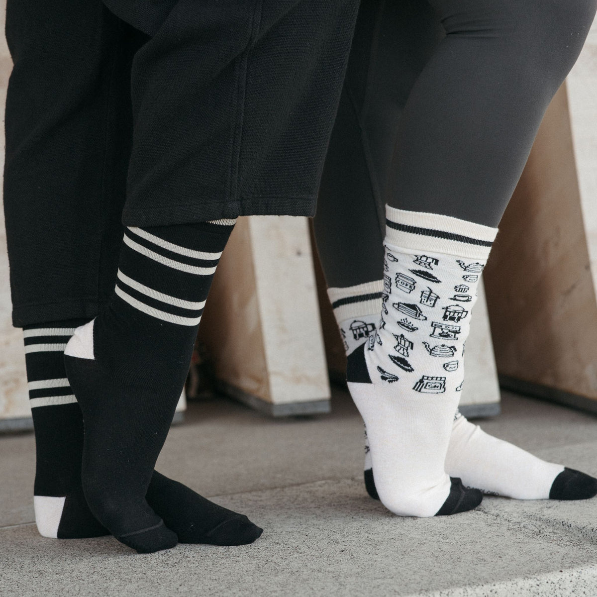 Cafe Pima Socks - Pack of 2