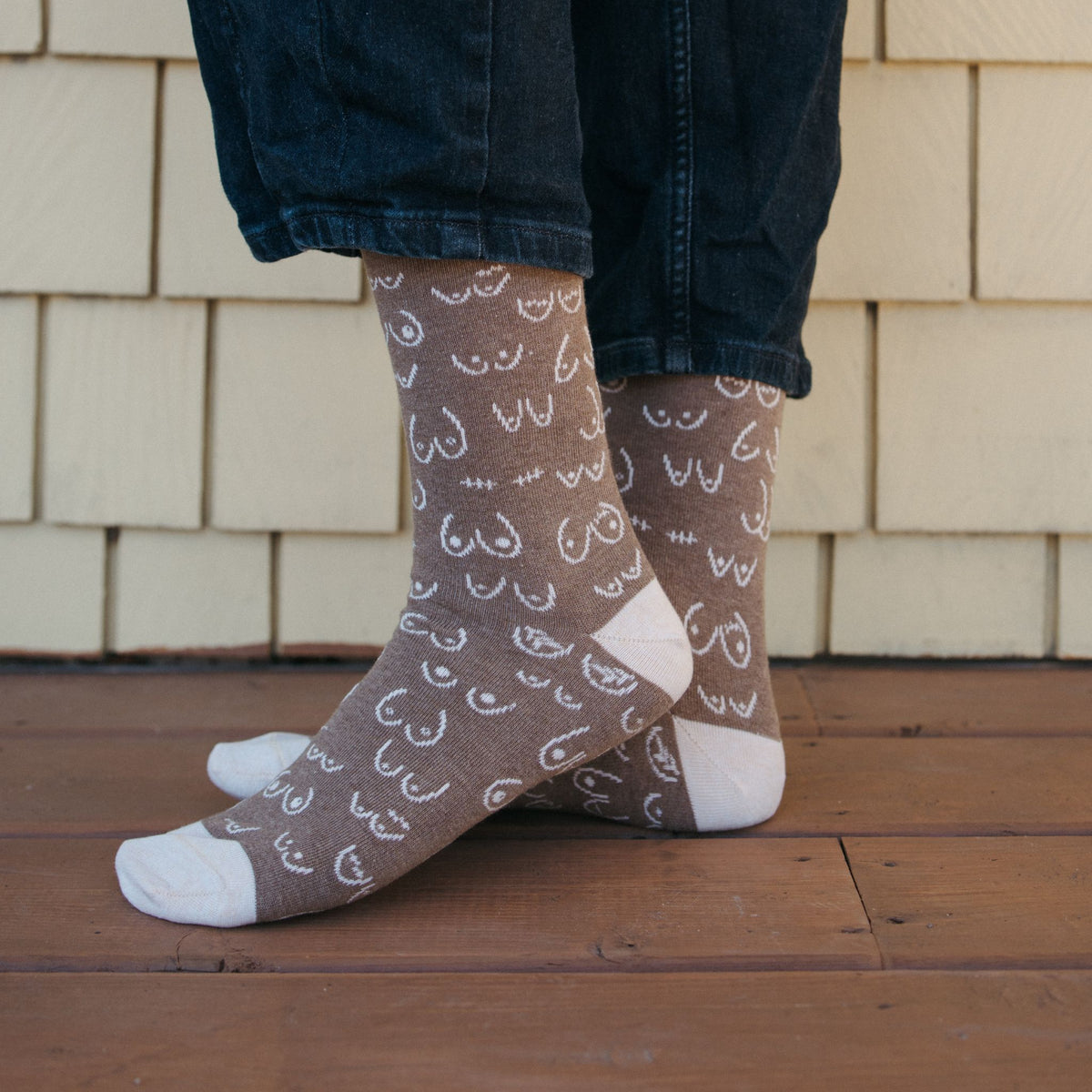 Breast Cancer Awareness Pima Socks - Pack of 2