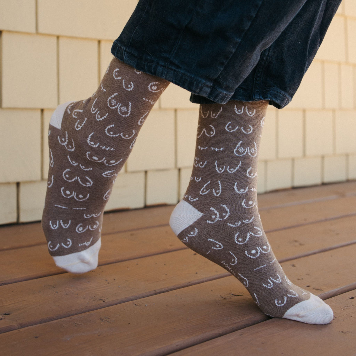 Breast Cancer Awareness Pima Socks - Pack of 2