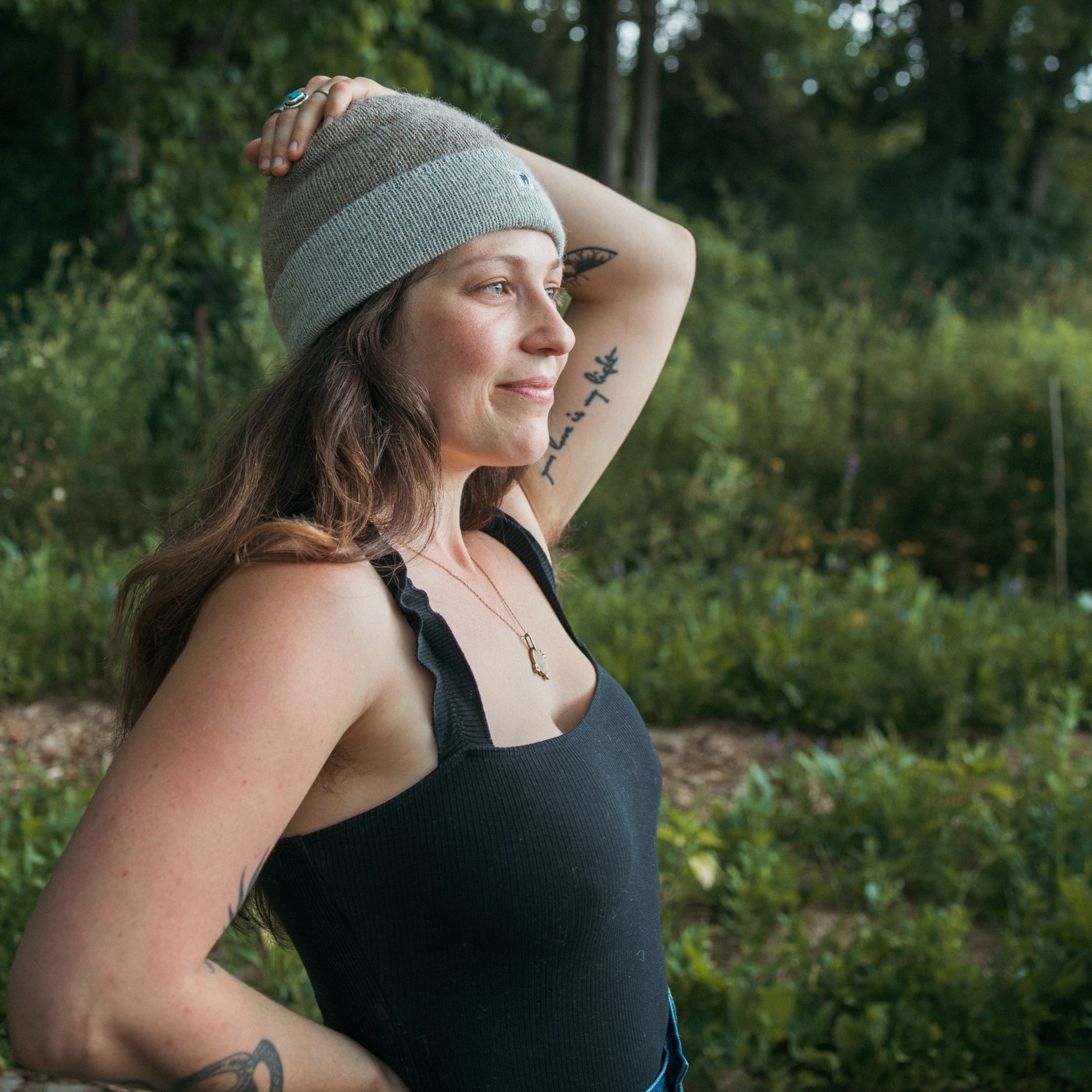 POKOLOKO Pure Reversible Toque #color_gravel