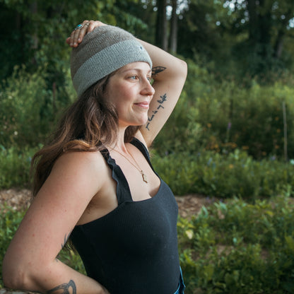POKOLOKO Pure Reversible Toque #color_gravel