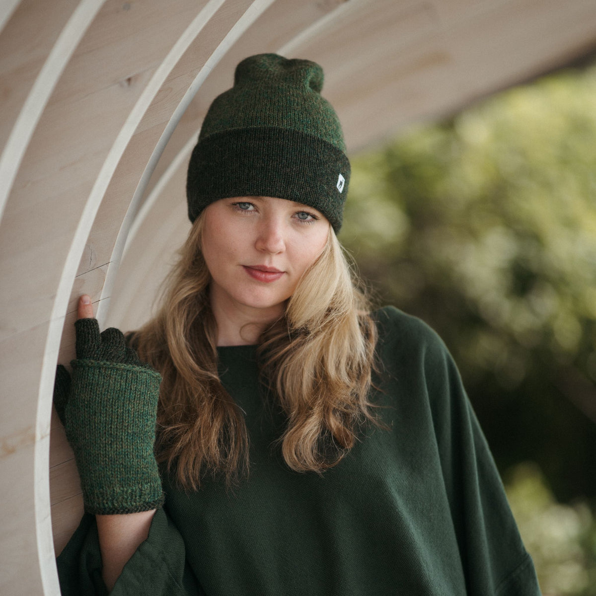 POKOLOKO Pure Reversible Toque #color_woodland