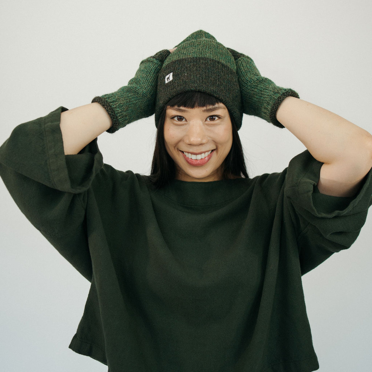 POKOLOKO Pure Reversible Toque #color_woodland