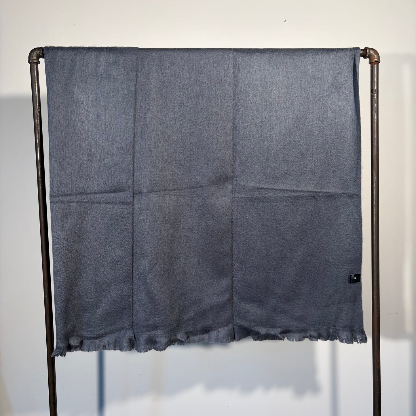 Grey Artisan Alpaca Throw