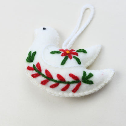 Hand-Embroidered Ornaments