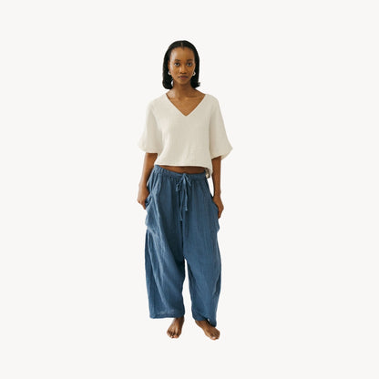 POKOLOKO Stevie Pants #color_stevie-blue-indigo