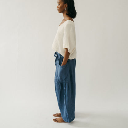 POKOLOKO Stevie Pants #color_stevie-blue-indigo