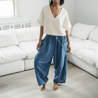 POKOLOKO Stevie Pants #color_stevie-blue-indigo