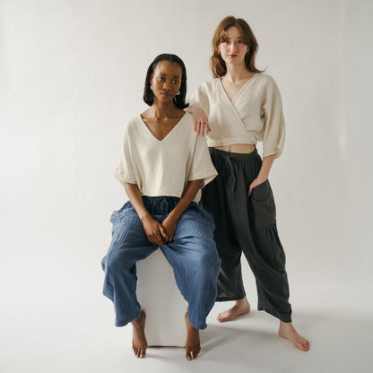 POKOLOKO Stevie Pants #color_stevie-charcoal