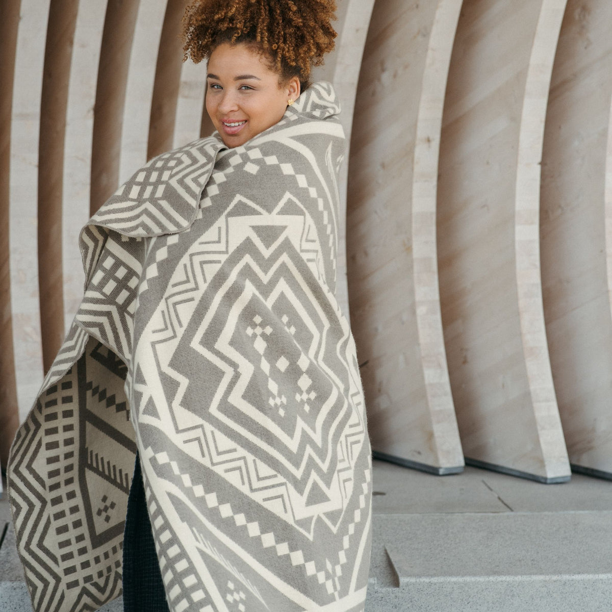 POKOLOKO Southwest Blanket #color_etching