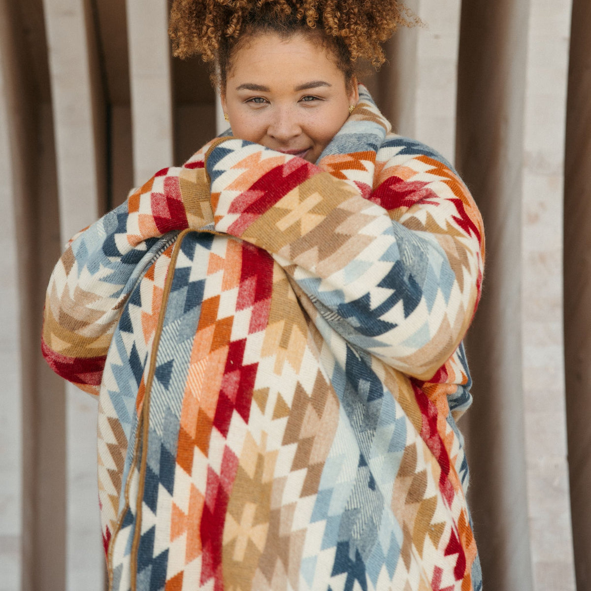 POKOLOKO Southwest Blanket #color_smoothie